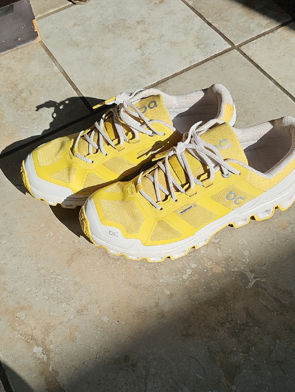 On Running Women's Cloudventure Waterproof Sneakers in Yellow